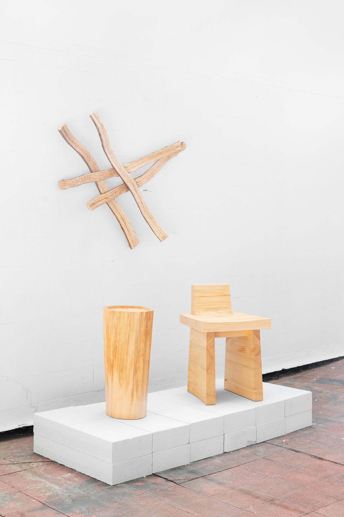 Pleats chair -Didi NG Wing Yin - Alcova Project Space