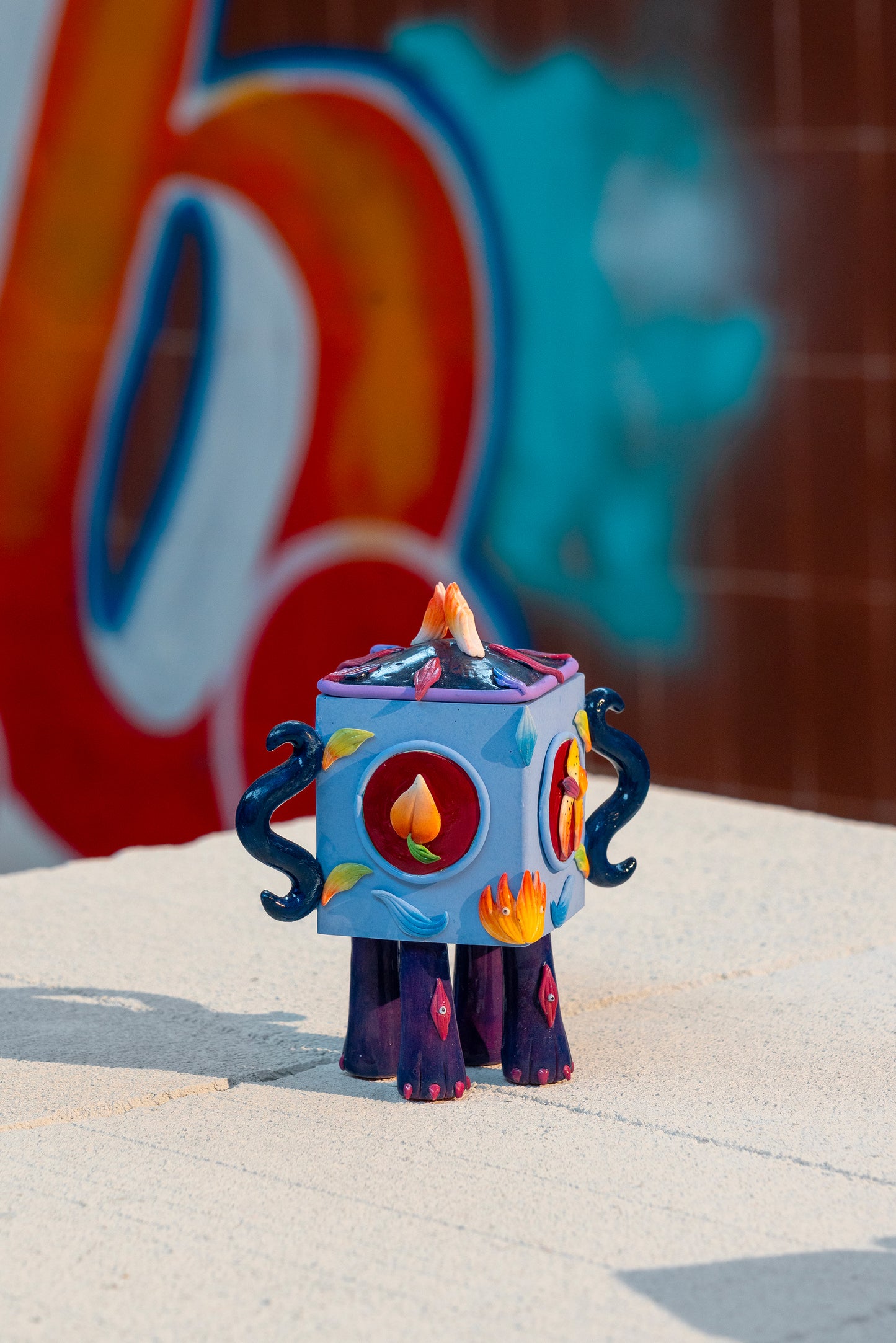 Little Blue snuff bottle - Hannah Lim - Alcova Project Space