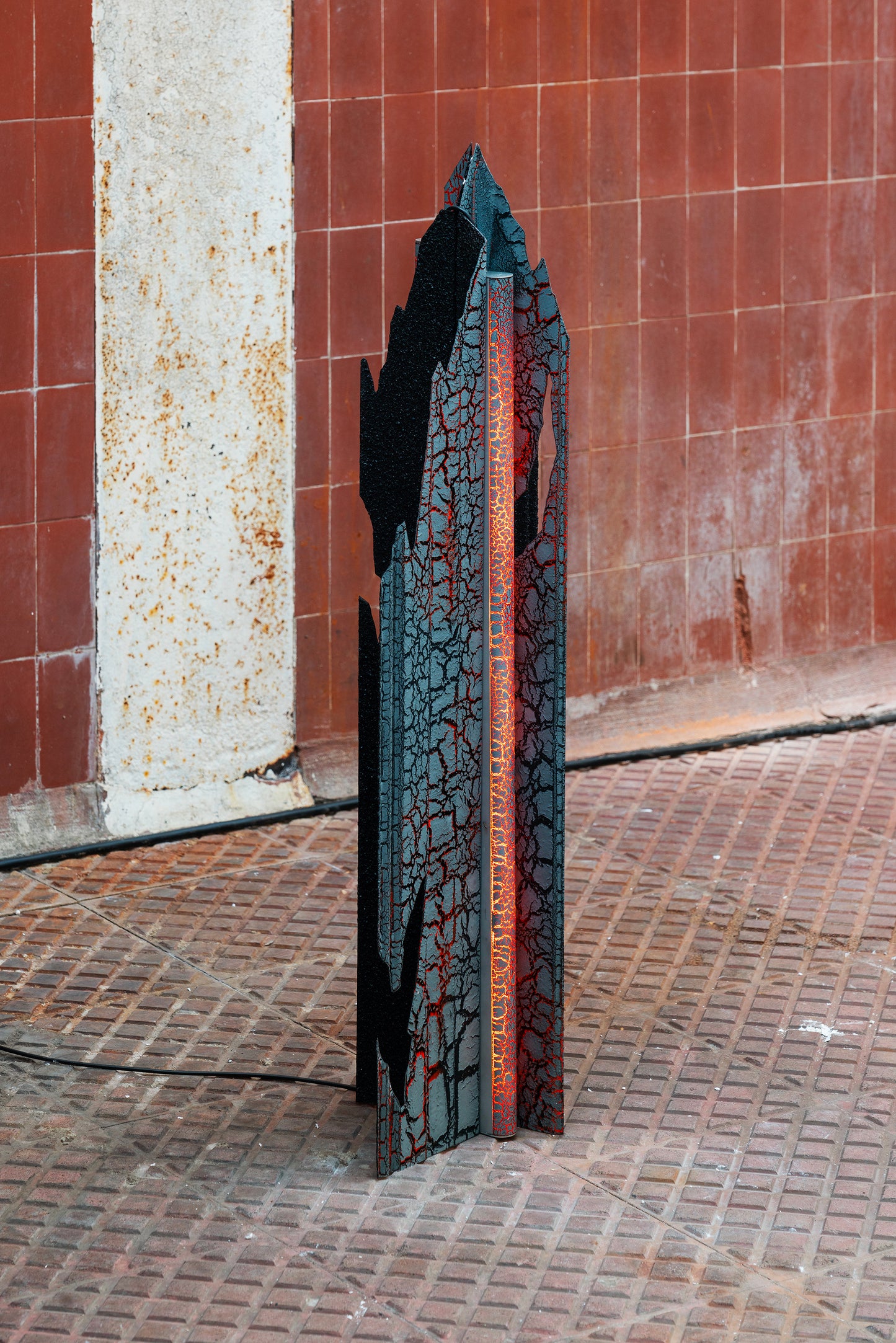 MAD LIT II lamp - Koos Breen - Alcova Project Space