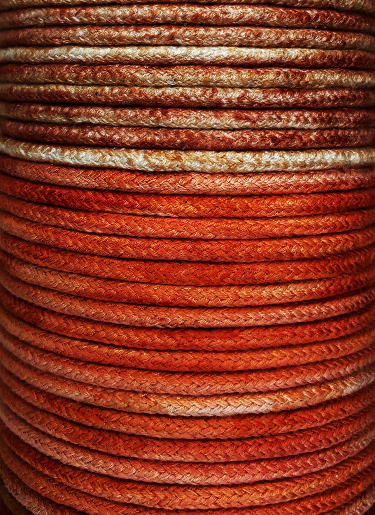 Carding Floor Lamp - Terracotta