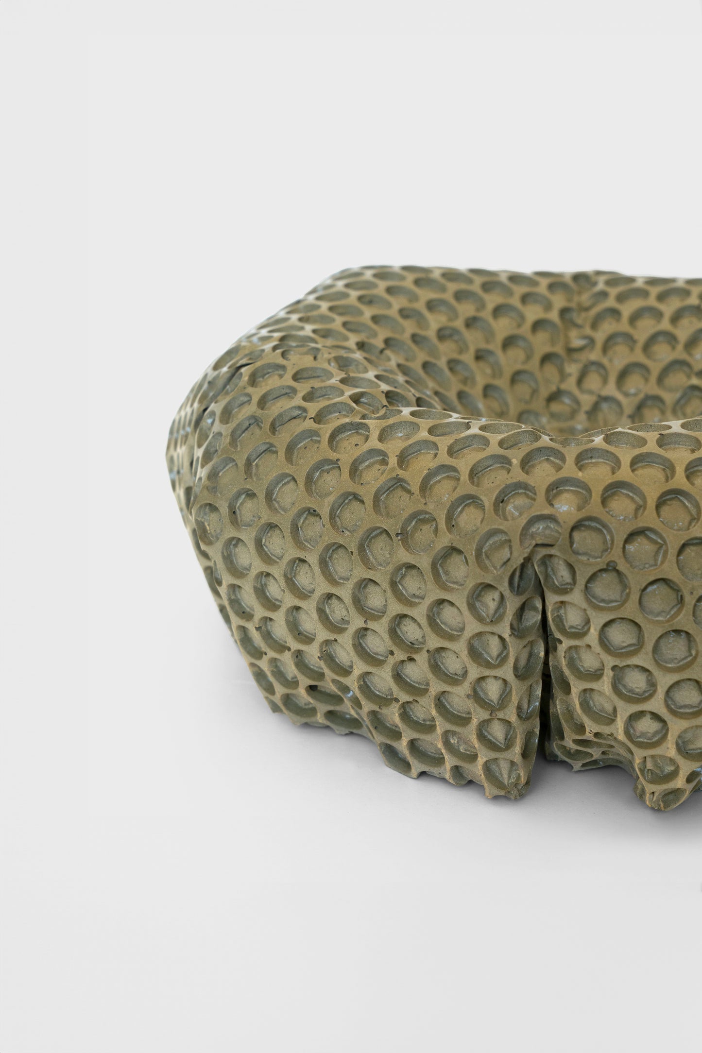 Beton bowl - dark green