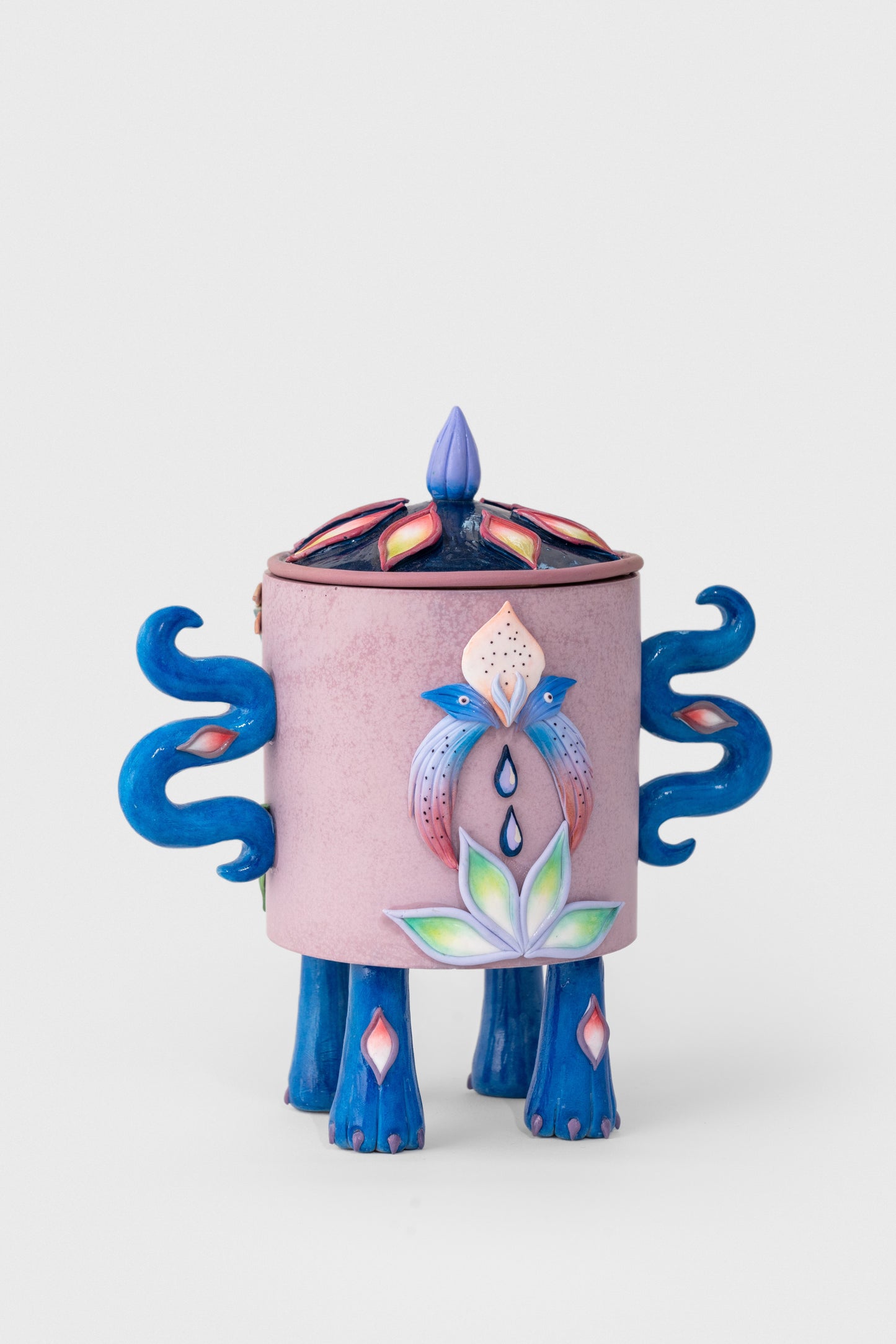 Deep Blue snuff bottle - Hannah Lim