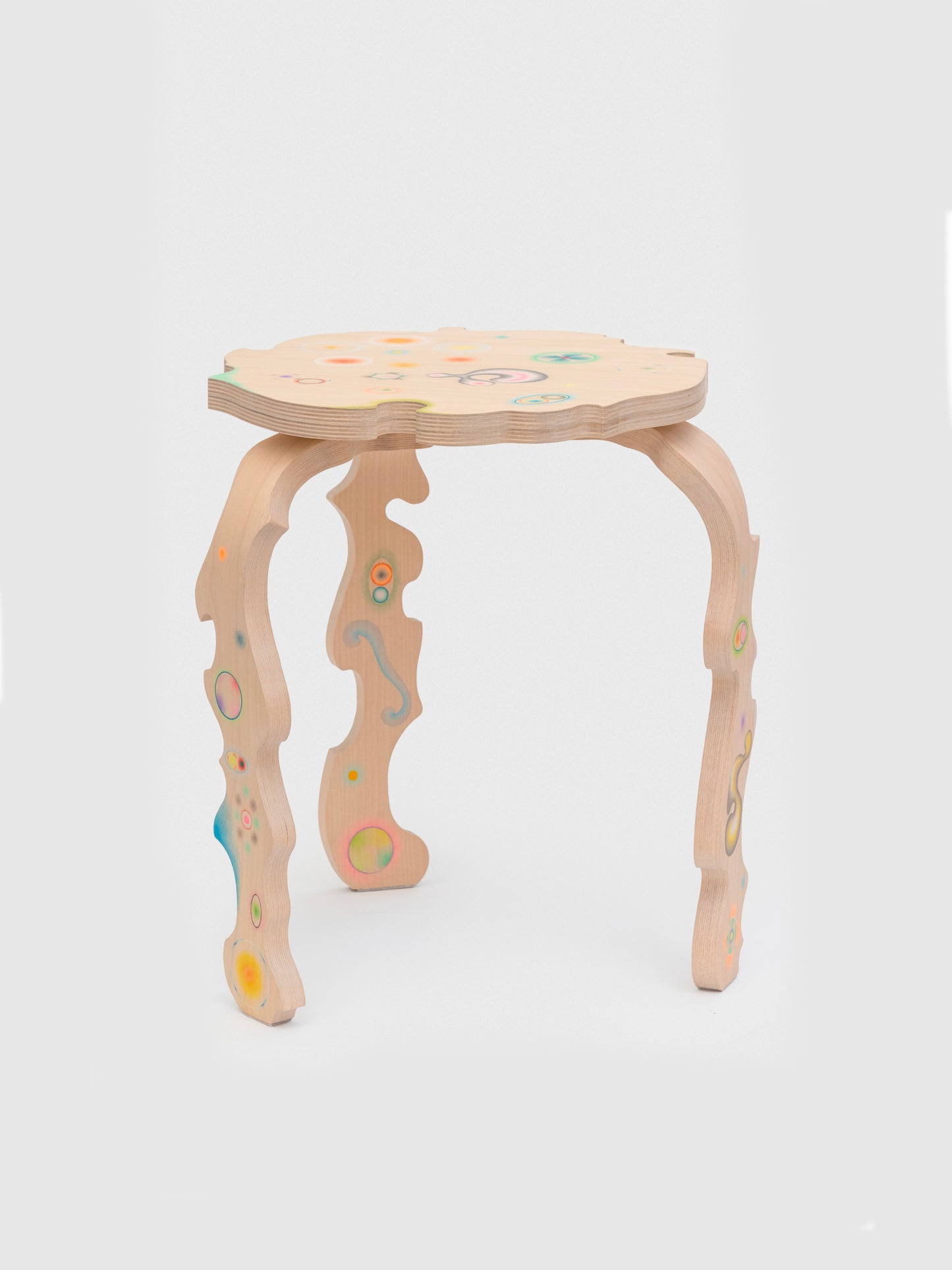 Like a Tree Breathing Through its Spectacles stool - Isabel Rower