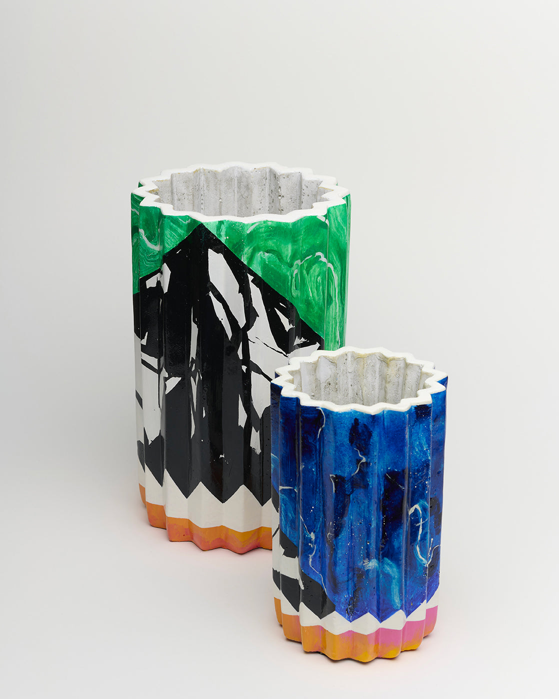 Origin 00017 vase and Origin 00016-Polcha