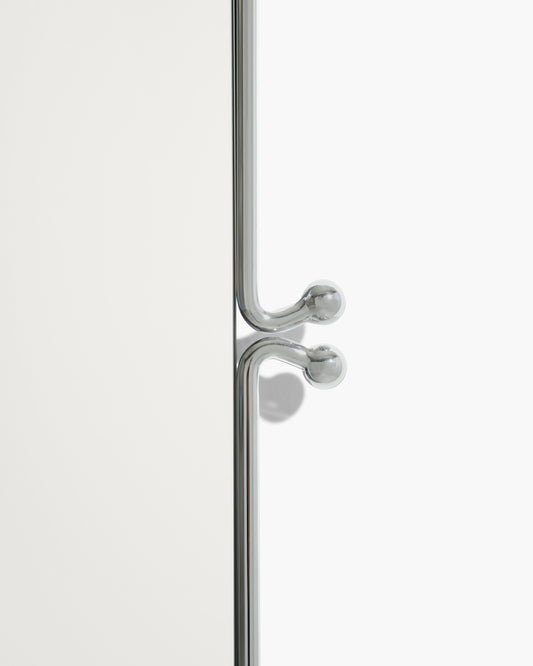 Clasp Mirror - Chrome