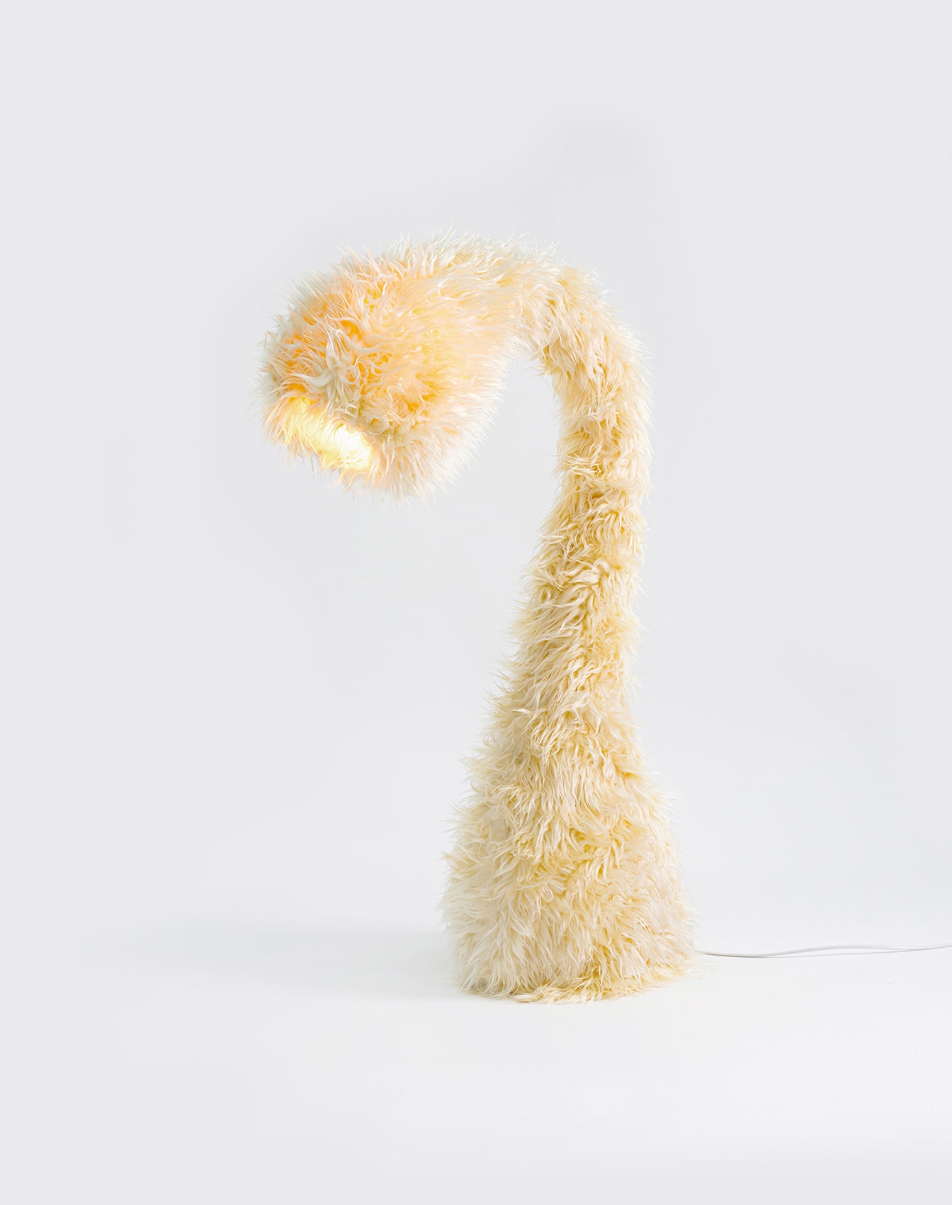 Xaver Kuster fur lamp blonde