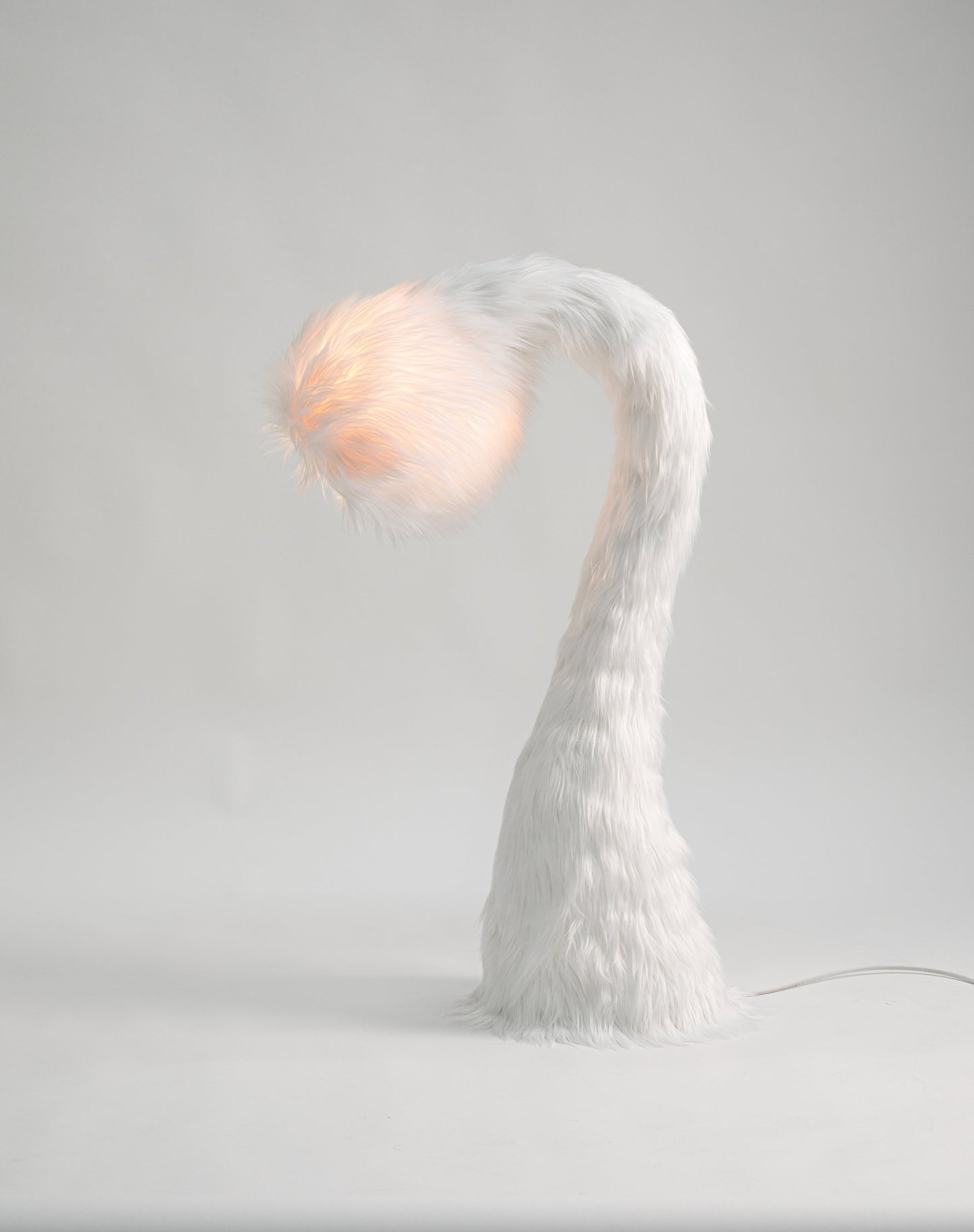 Xaver Kuster fur lamp Ice