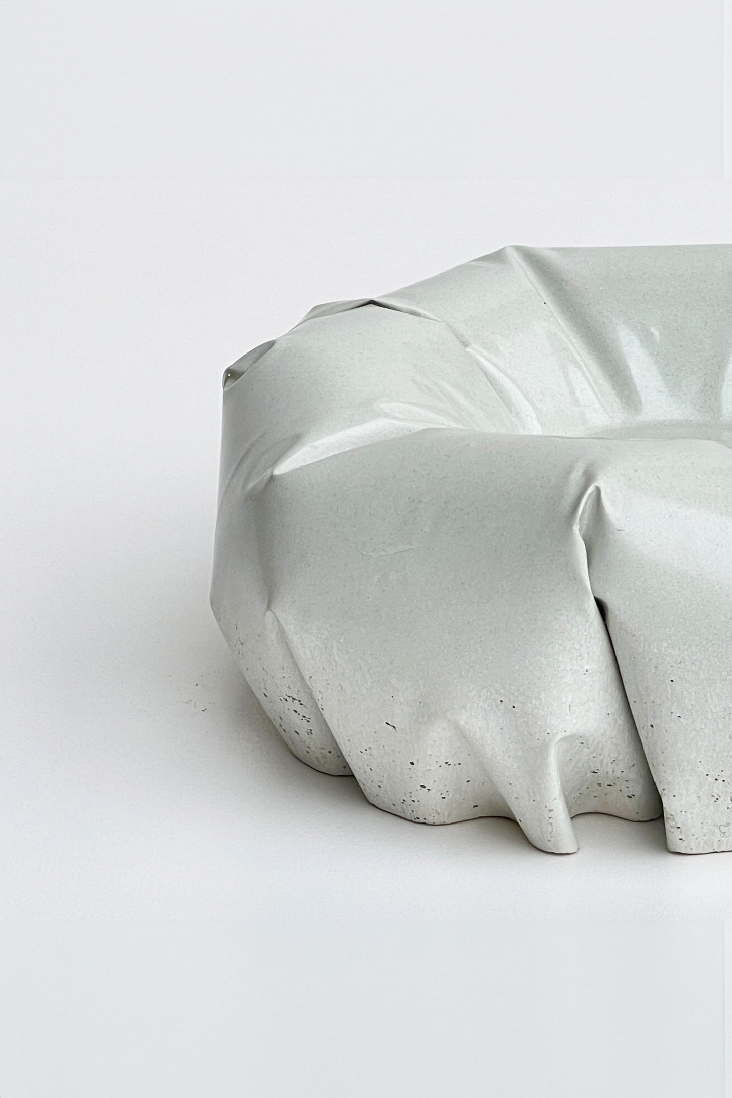Beton Bowl - white
