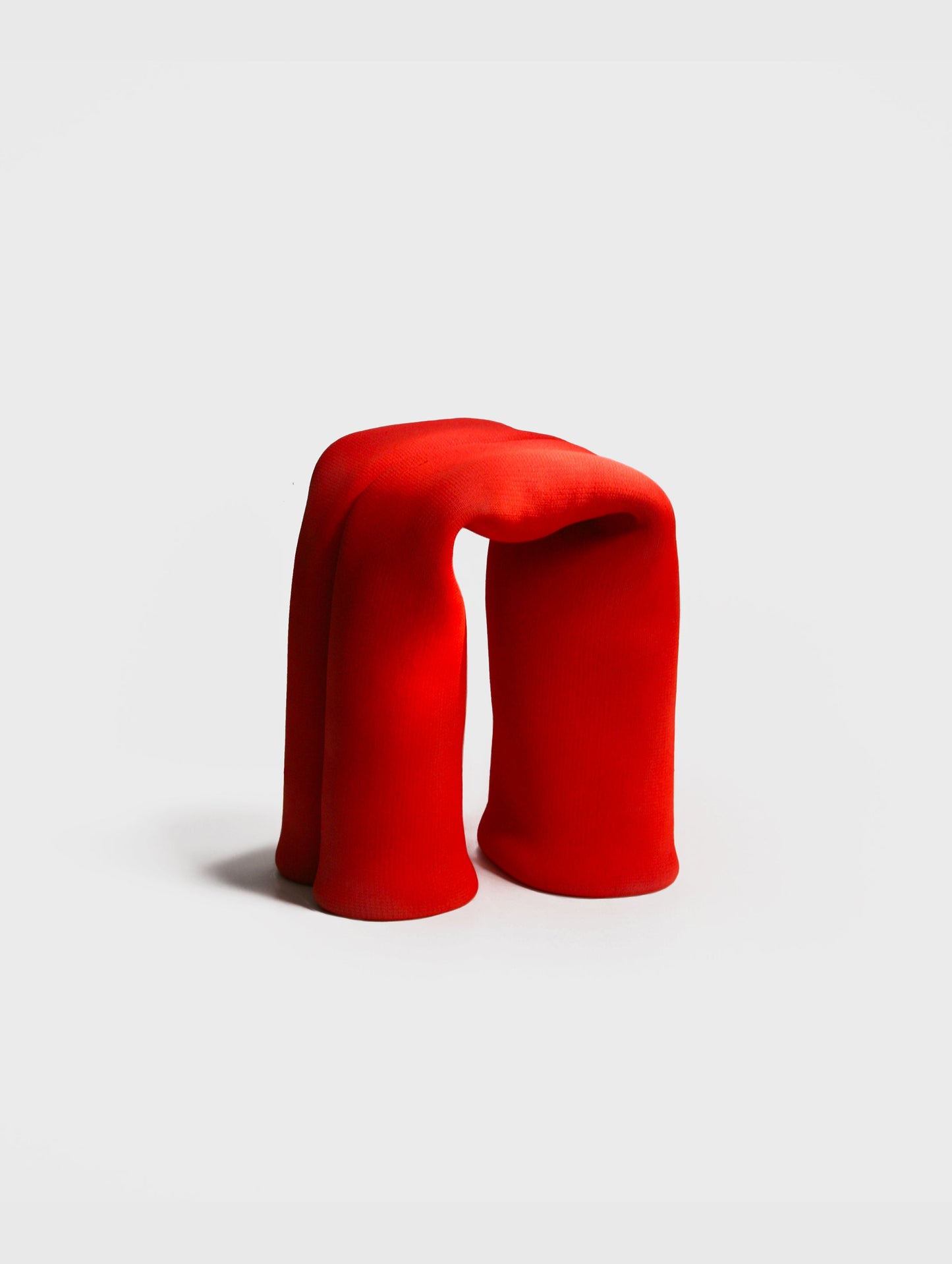 RUG'N ROLL concrete stool -red-  Budde
