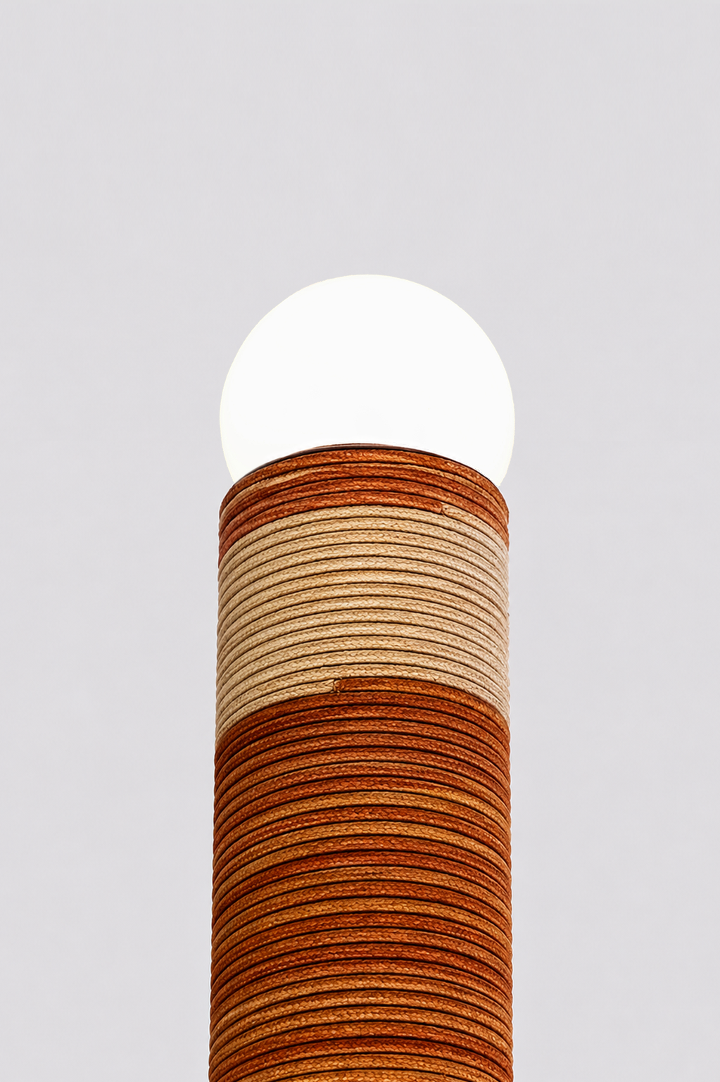 Carding Floor Lamp - Terracotta