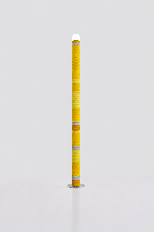 Carding Floor Lamp - Yellow