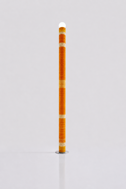 Carding Floor Lamp - Orange