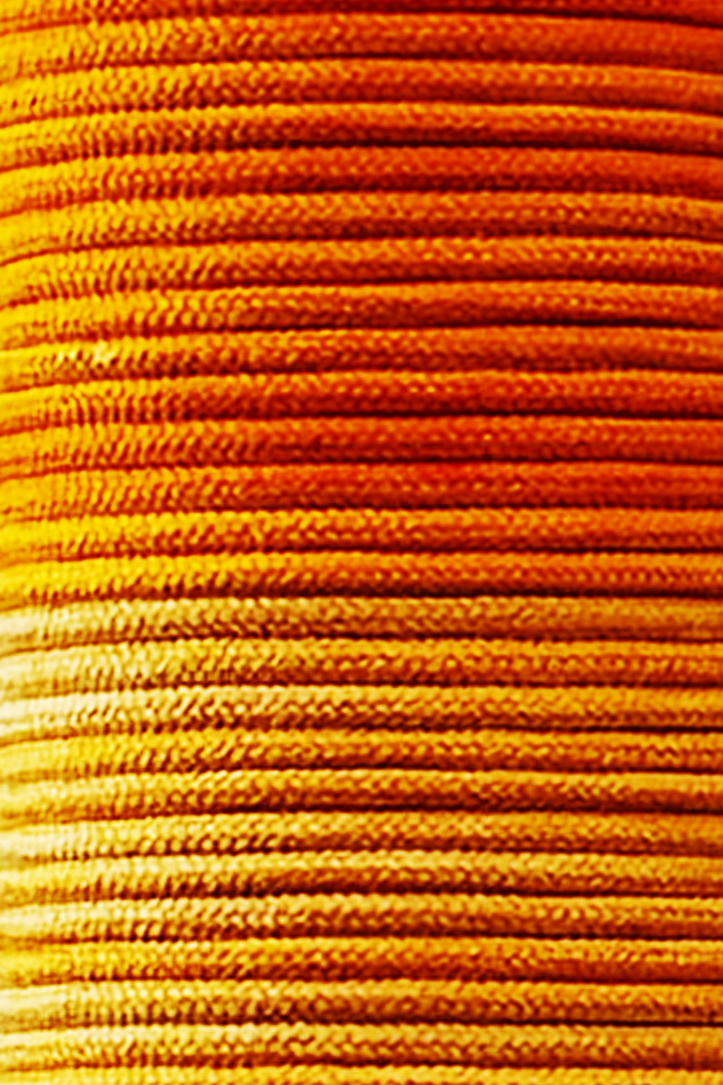 Carding Floor Lamp - Orange
