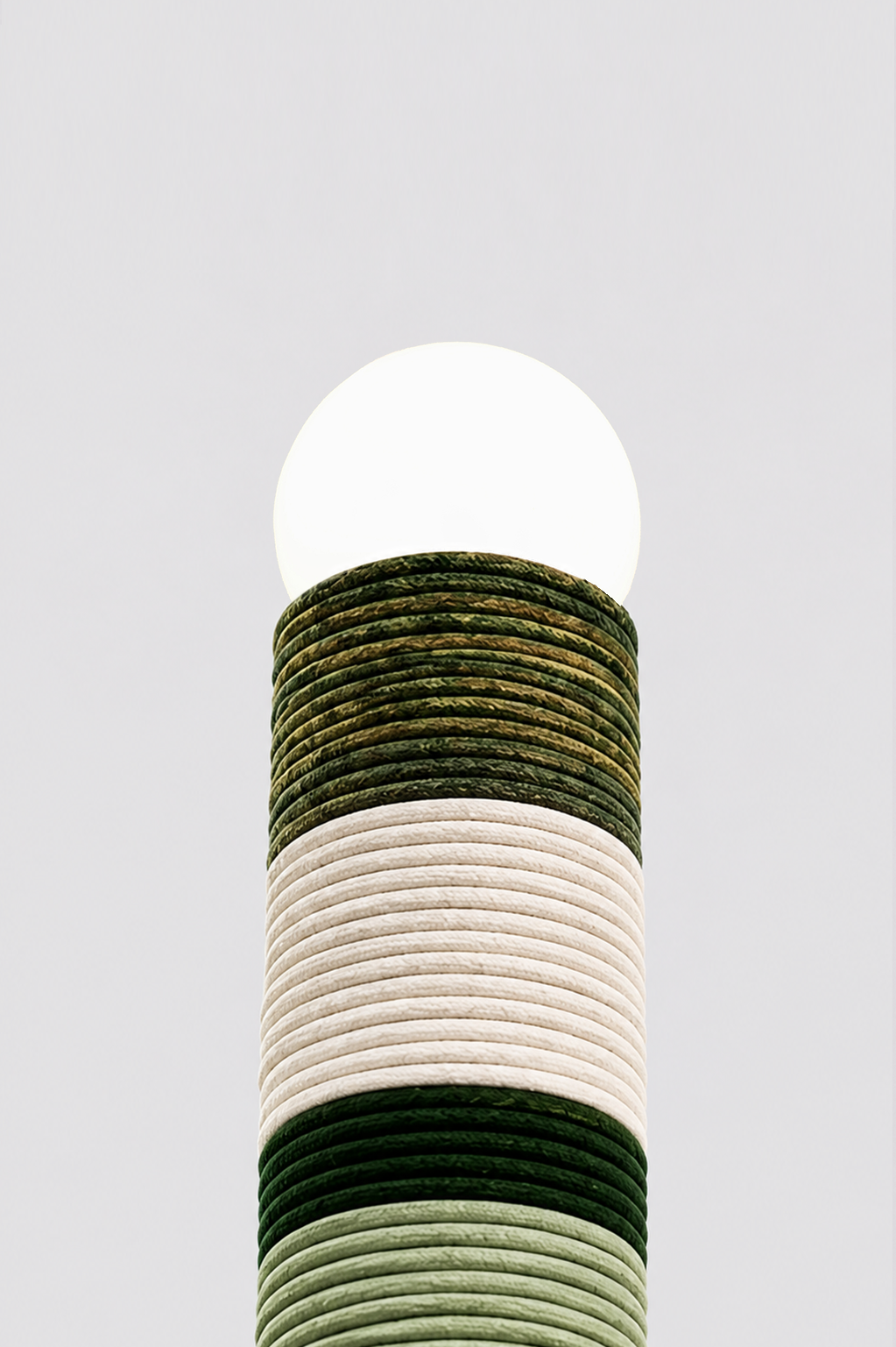 Carding Floor Lamp - Green