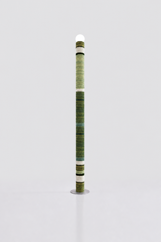Carding Floor Lamp - Green