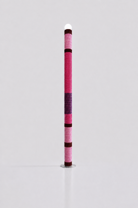 Carding Floor Lamp - Bordeaux
