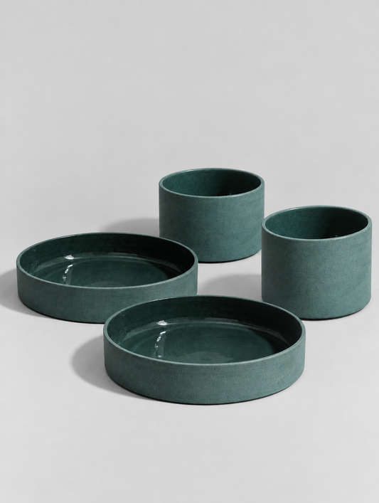 One-Meal Plate + Bowl / Set of 2