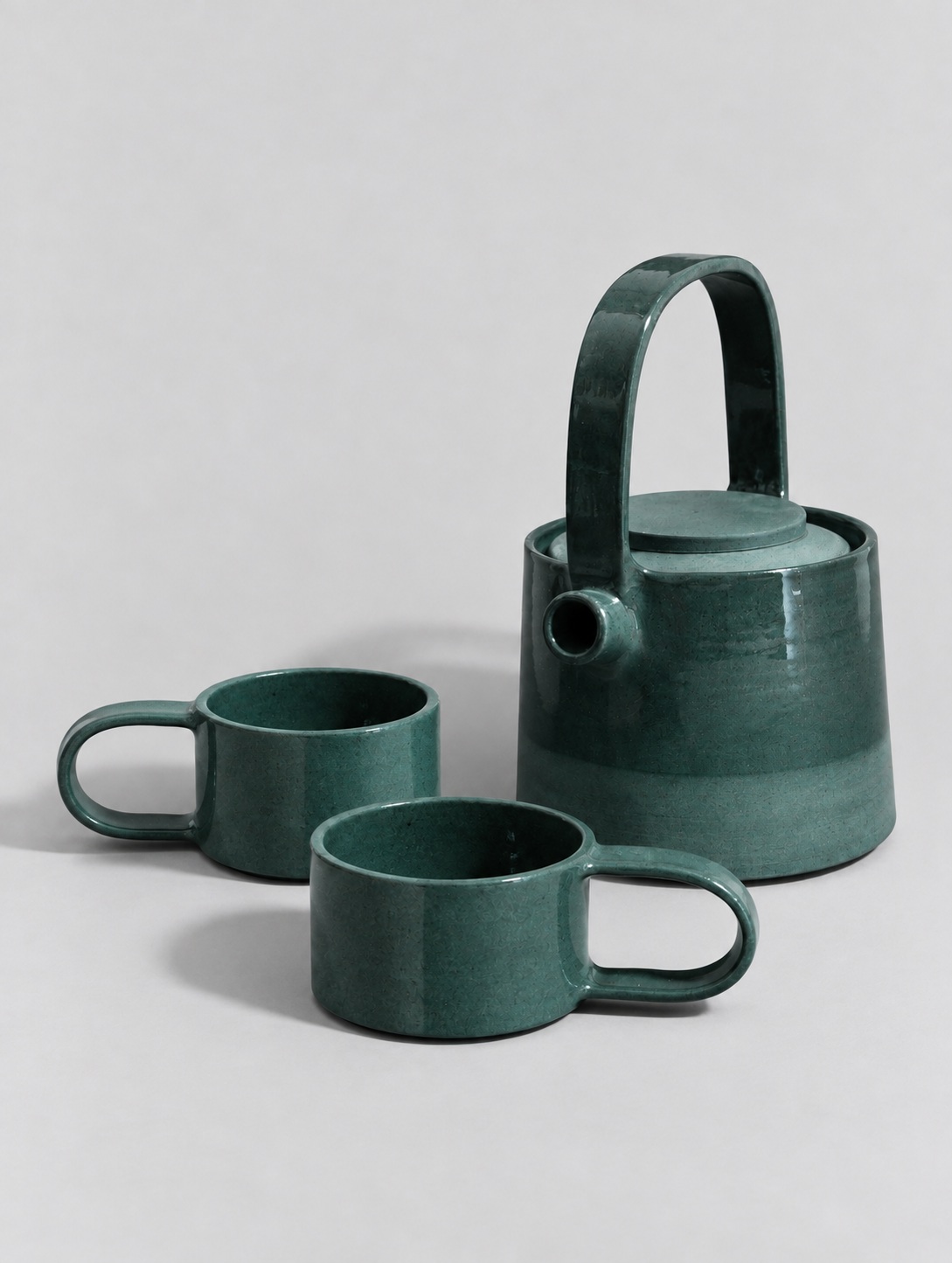 Loop Mug / Set of 2 + Teapot