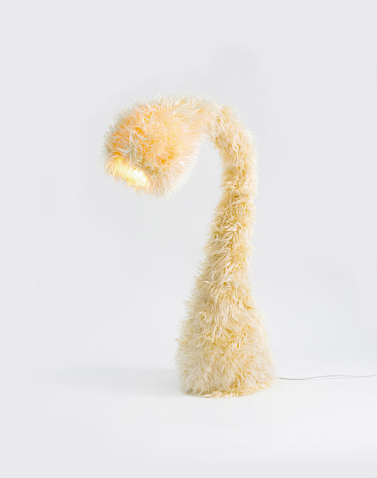 Xaver Kuster fur lamp blonde