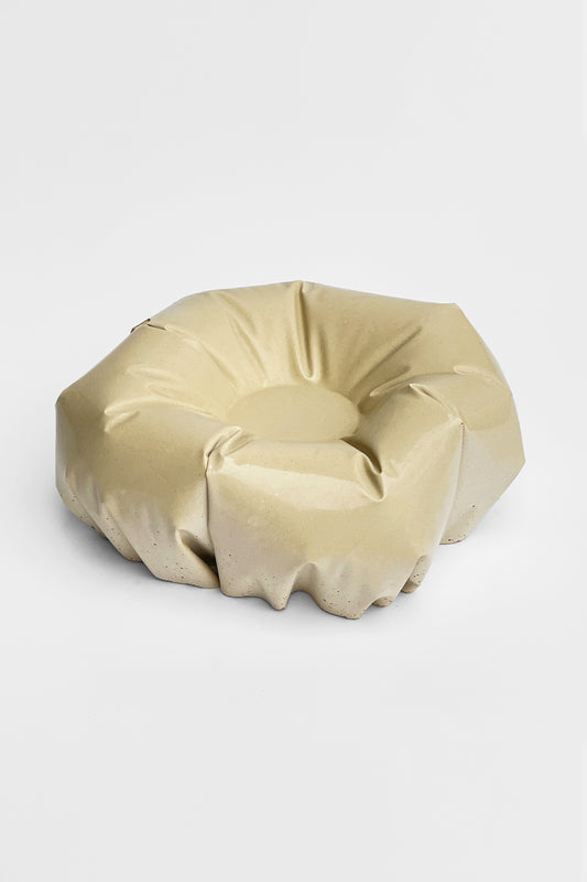 Beton Bowl - mustard colour