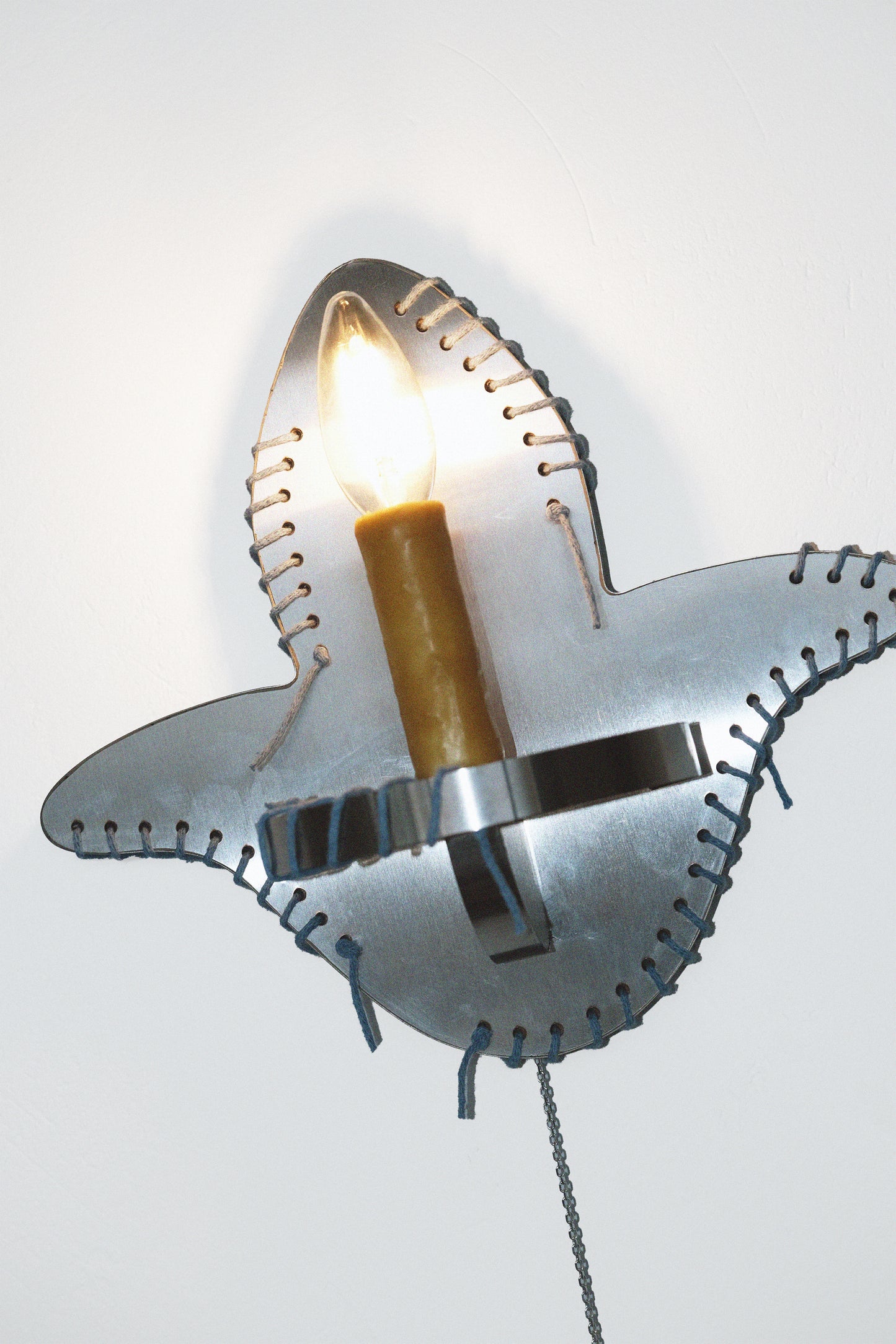 Stitched Steel Wall Light